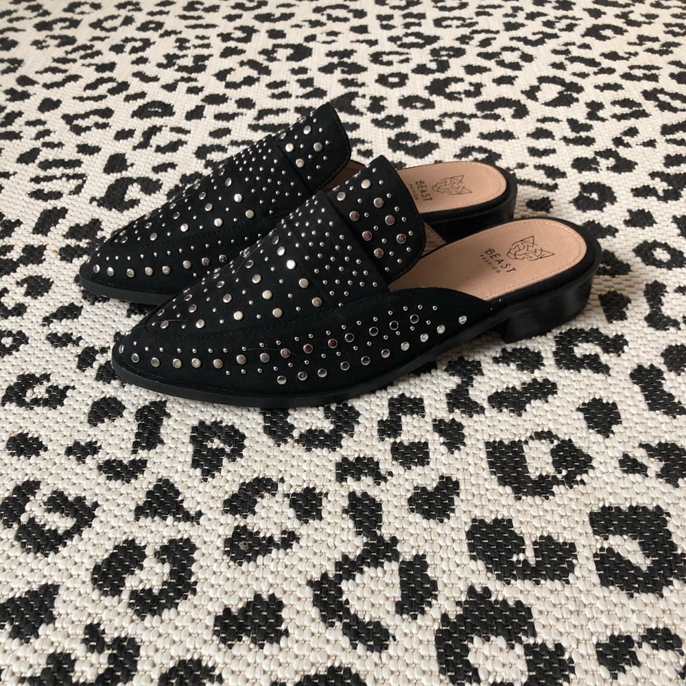 Studded mules